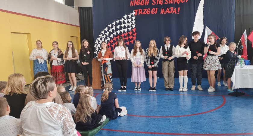 Na zdjęciu uczniowie ZSP, fot. Łucja Przerada