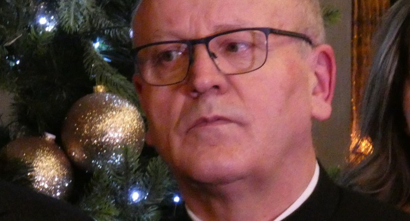 Na zdjęciu proboszcz parafii św. Lamberta ks. Antoni Arkit