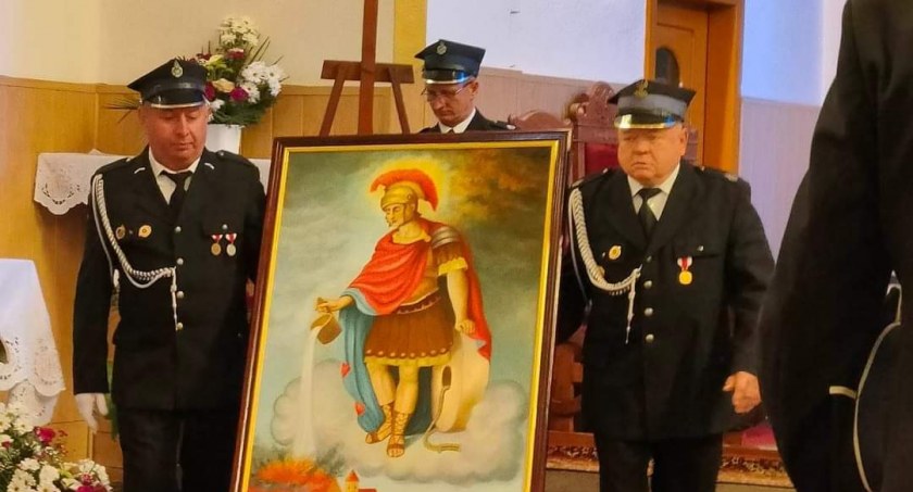 Na zdjęciu druhowie z OSP Kietlin, fot. Facebook/OSP Kietlin 