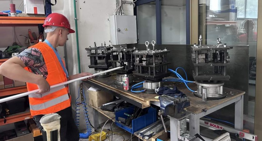 Na zdjęciu jeden z uczniów Mechanika, fot. Facebook/ZSP nr 1 