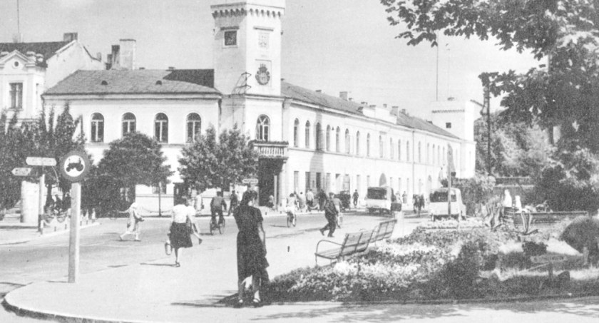 Na zdjęciu centrum Radomska, lata 70. Fot. Jakub Lechowski