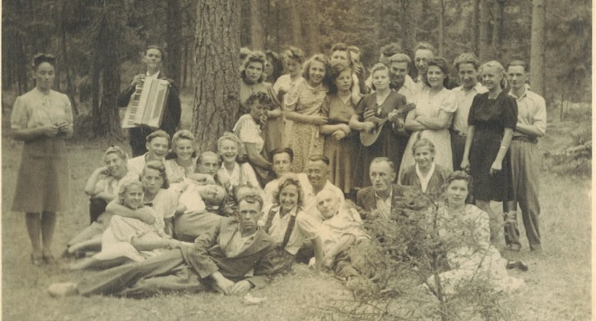 Na zdjęciu piknik w lesie Towarzystwa Śpiewaczego im. St. Moniuszki