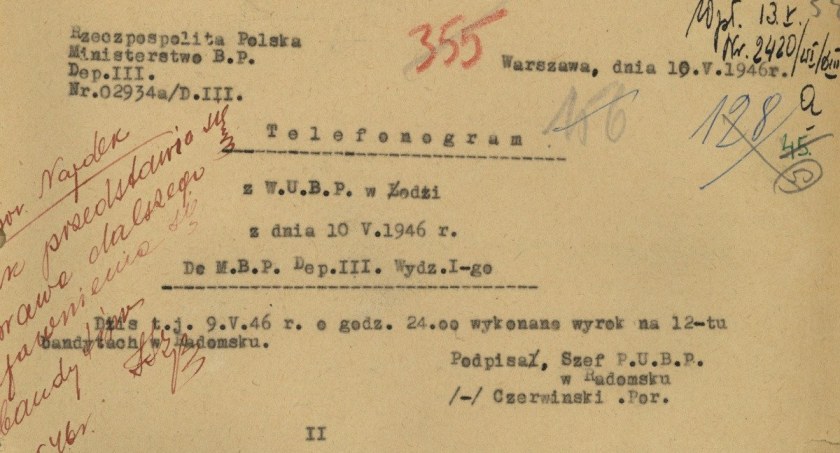 Na zdjęciu dokument fot. Facebook/Muzeum Regionalne w Radomsku