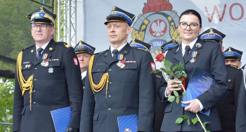 Na zdjęciu z prawej starosta Beata Pokora, fot. Facebook/Starostwo Powiatowe 