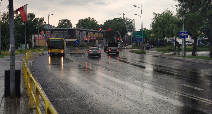 Na zdjęciu ulica Krakowska 