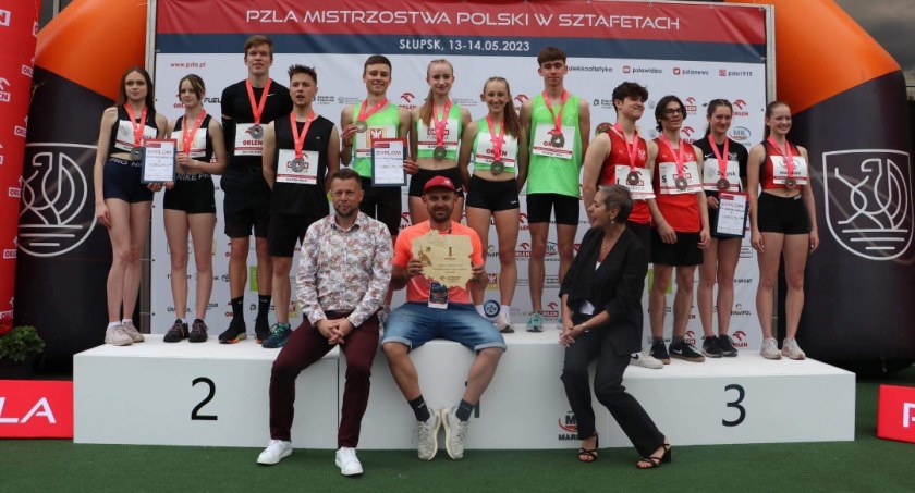 Na zdjęciu medaliści Mistrzostw Polski