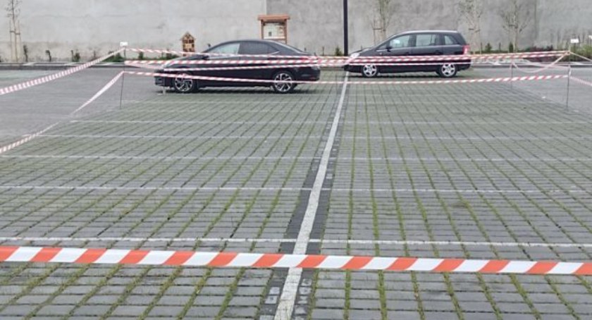Na zdjęciu parking na Reymonta, 19 maja