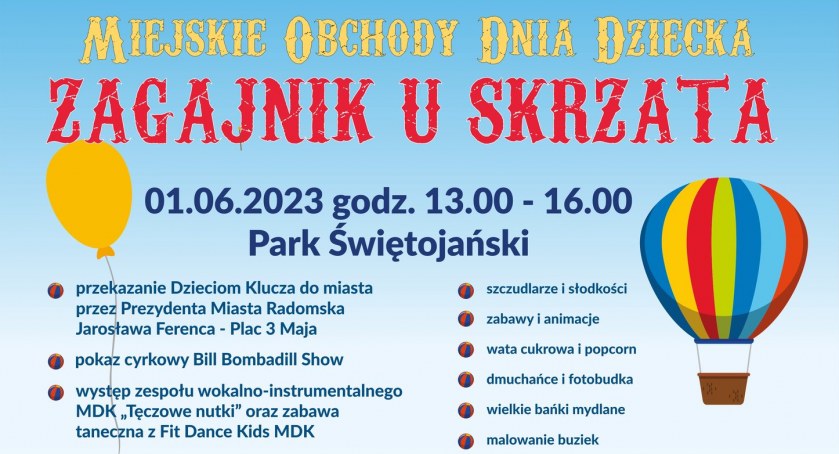 Na zdjęciu plakat promujący wydarzenie, fot. Facebook/MDK Radomsko