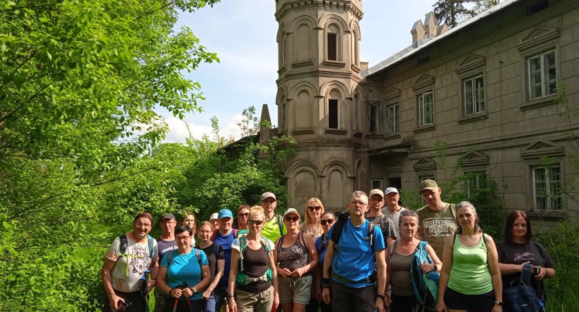 Na zdjęciu uczestnicy trekkingu z MOSiR-em, fot. Facebook/ MOSiR Radomsko