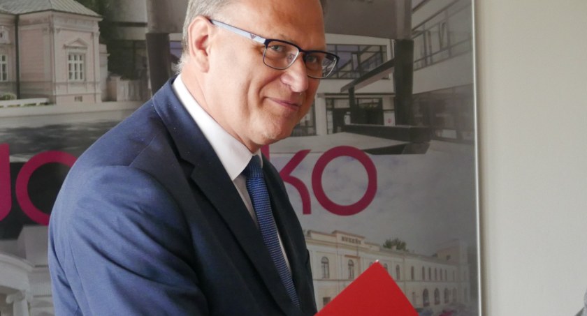 Na zdjęciu prezydent Jarosław Ferenc