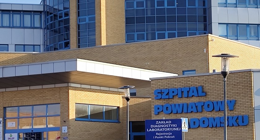 Na zdjęciu szpital w Radomsku