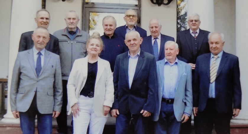 Na zdjęciu maturzyści 1968