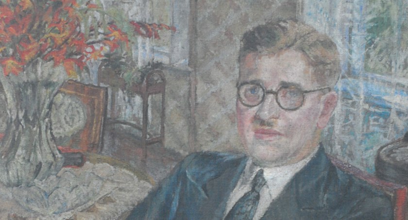 Na rysunku Dominik Popławski