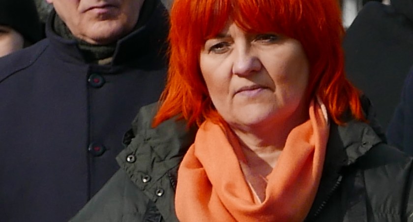 Na zdjęciu radna powiatowa PiS Edyta Sapis-Drozdek