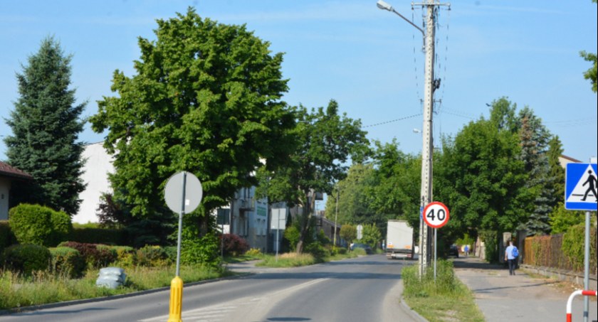 Na zdjęciu ulica Piłsudskiego, fot. Starostwo Powiatowe