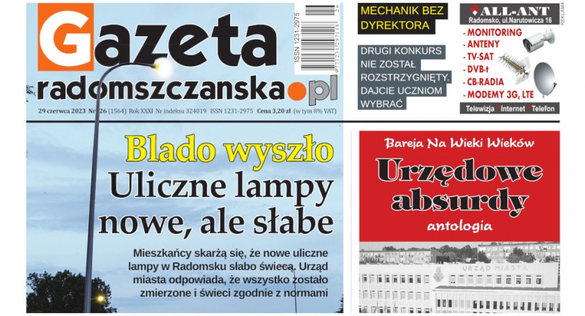Na zdjęciu okładka najnowszego numeru Gazety