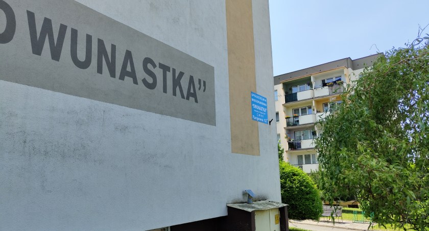 Na zdjęciu bloki spółdzielni Dwunastka