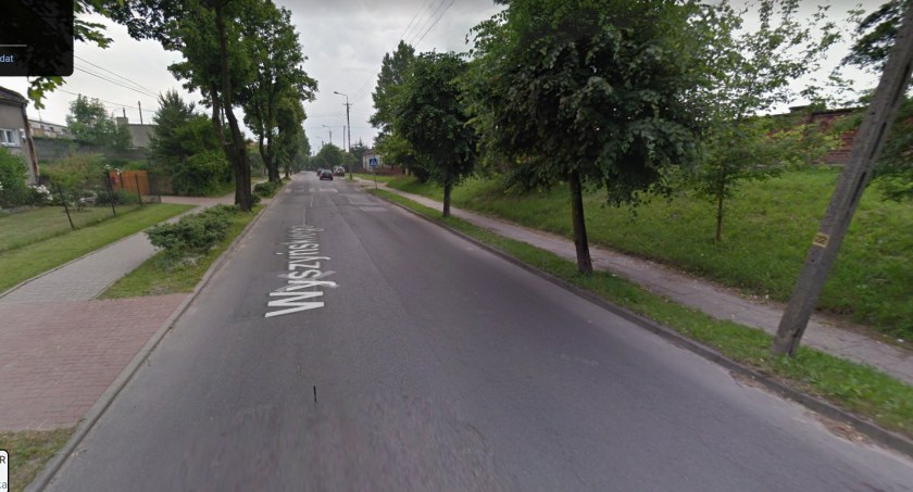 Na zdjęciu ulica Prymasa Wyszyńskiego.