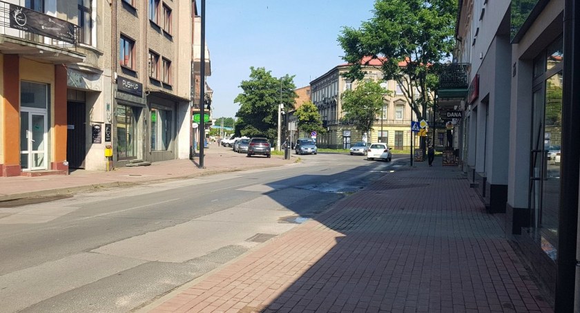 Na zdjęciu ulica Reymonta, fot. Facebook/UM Radomsko