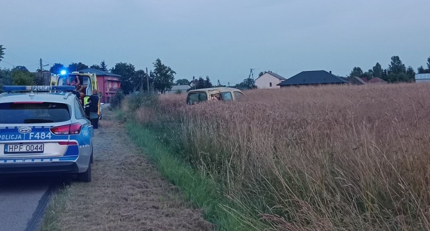Na zdjęciu miejsce kolizji w Małej Wsi, fo. Facebook/Kinga Ścisłowska