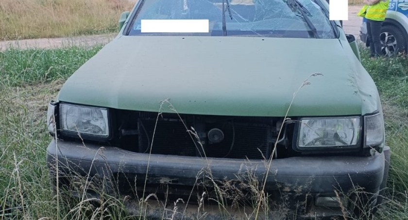 Samochód po wypadku
