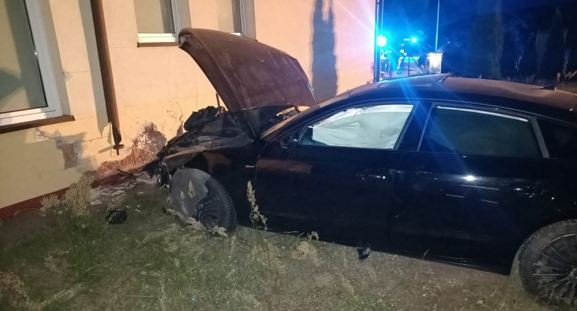 Na zdjęciu wypadek w Goczałkowicach Starych