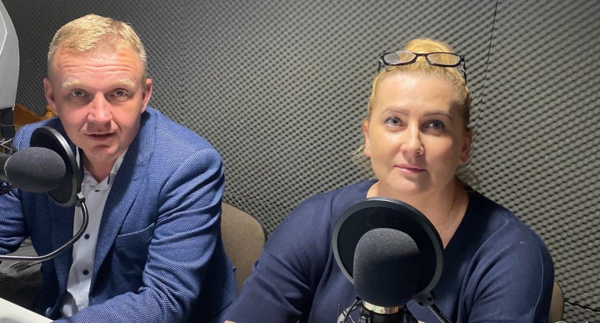 Na zdjęciu Łukasz Więcek i Magdalena Spólnicka