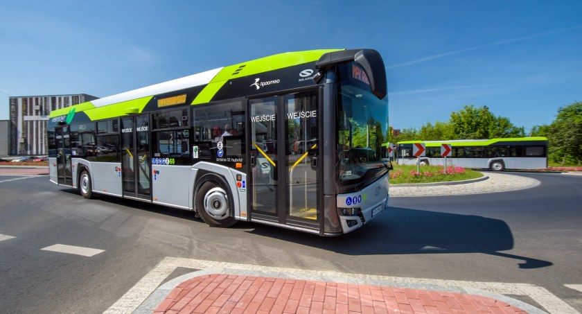 Na zdjęciu autobus fot. Facebook/Radomsko Miasto Otwarte