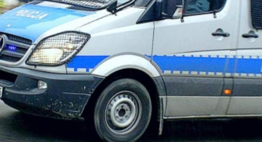 Na zdjęciu radiowóz KPP Radomsko 