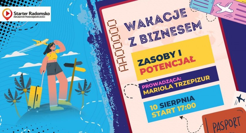 Na zdjęciu banner szkolenia, fot. Starter Radomsko