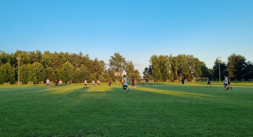 Na zdjęciu sparing Victorii Żytno