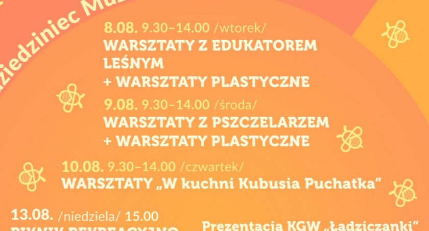 Na zdjęciu plakat promujący fot. Facebook/Muzeum Regionalne w Radomsku