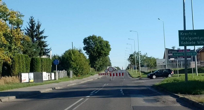 Na zdjęciu: Remont Krakowskiej rozpoczął się wrześniu 2022