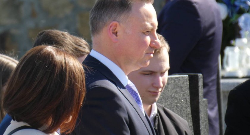 Na zdjęciu prezydent Andrzej Duda