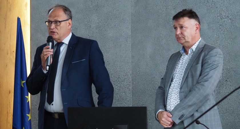 Na zdjęciu Jarosław Ferenc i Zbigniew Rybczyńskie