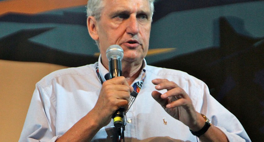Na zdjęciu Bogusław Wołoszański, fot. Wikipedia