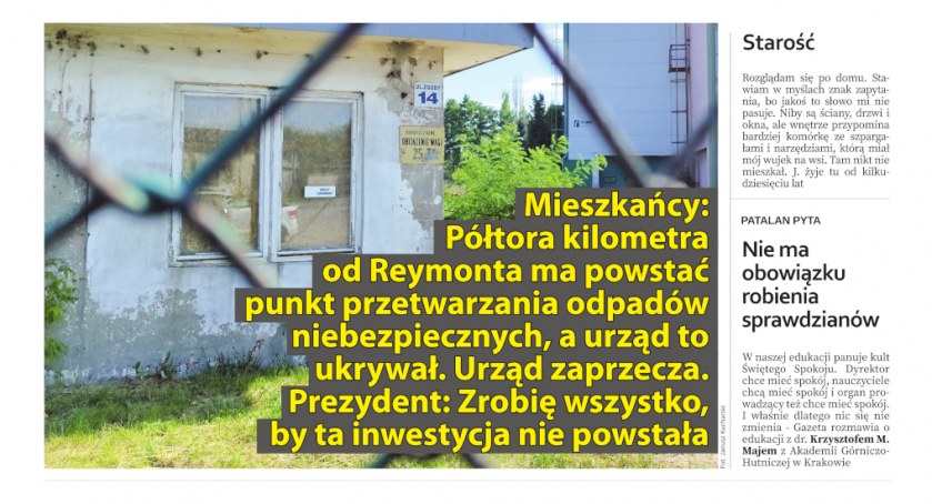 Na zdjęciu okładka najnowszego numeru Gazety Radomszczańskiej z 17 sierpnia 2023