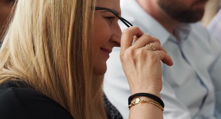 Na zdjęciu Magdalena Spólnicka, dwójka na liście Koalicji Obywatelskiej