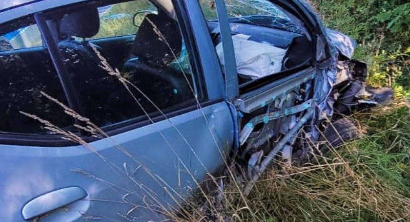 Na zdjęciu hyundai, fot. KPP Radomsko