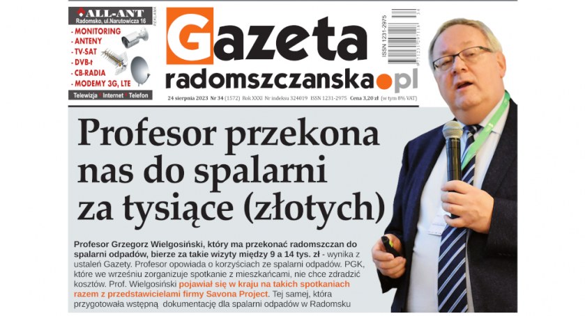 Na zdjęciu okładka najnowszego numeru Gazety