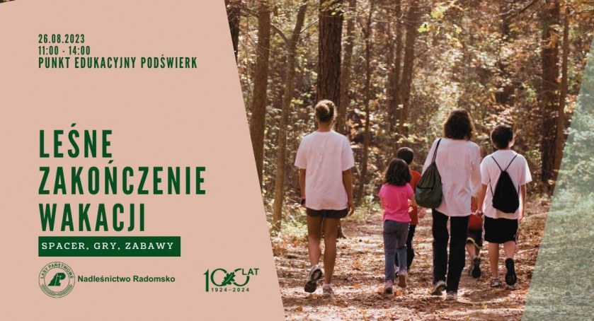 Na zdjęciu plakat wydarzenia, fot. Facebook/Nadleśnictwo Radomsko