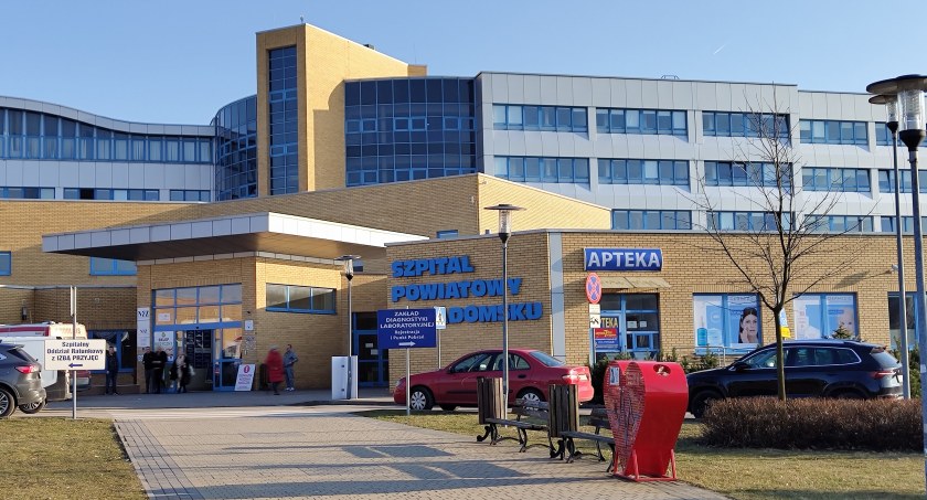 Na zdjęciu Szpital Powiatowy