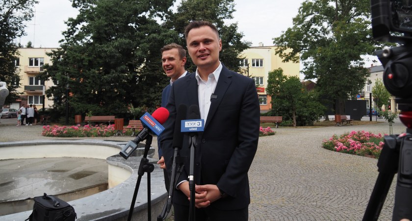 Na zdjęciu wiceminister rolnictwa Krzysztof Ciecióra
