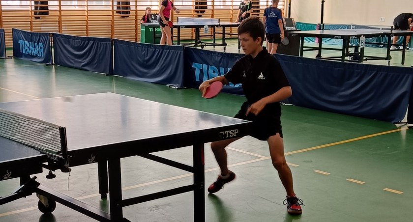 Na zdjęciu: To był udany start tenisistów