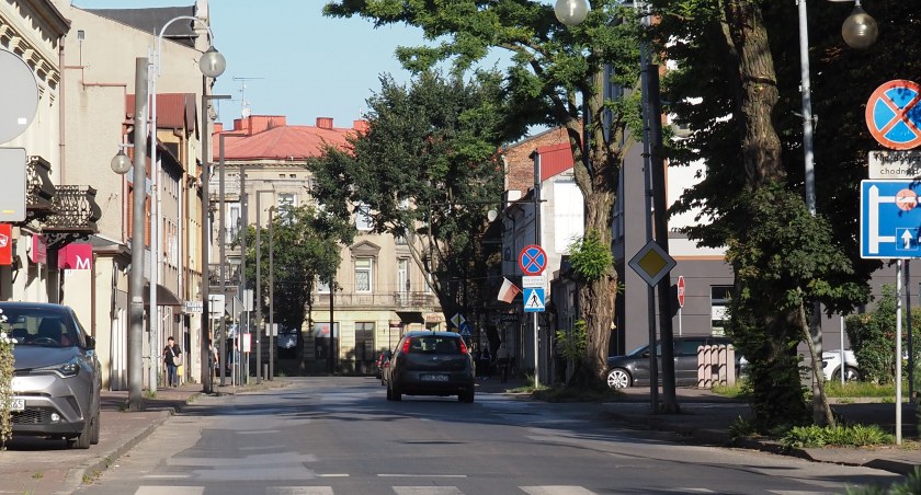 Na zdjęciu ulica Reymonta
