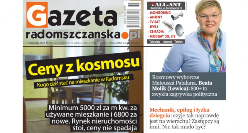 Na zdjęciu okładka najnowszego numeru Gazety z 7 września 2023