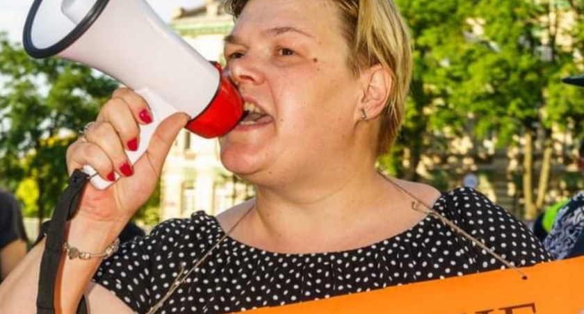 Na zdjęciu: Beata Molik jest zaangażowaną aktywistką