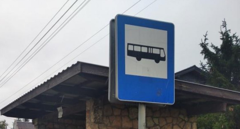 Na zdjęciu przystanek PKS