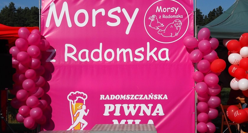 Na zdjęciu podium Piwnej Mili