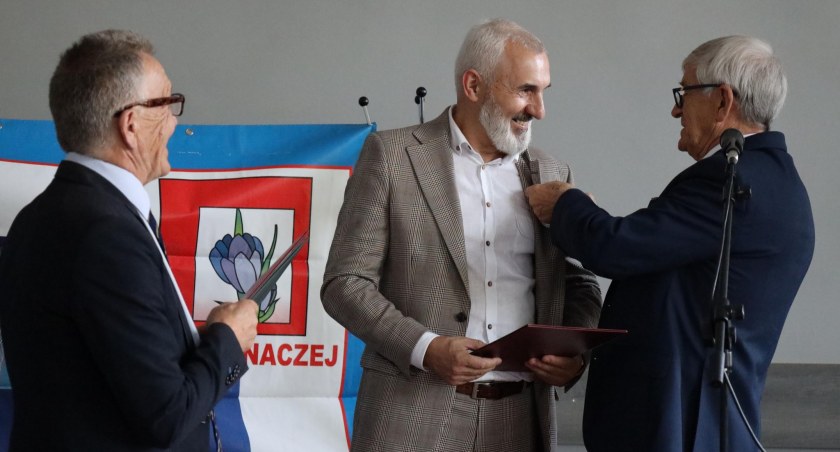 Na zdjęciu prezes Andrzej Kaczmarek, fot. Facebook/Starostwo Powiatowe